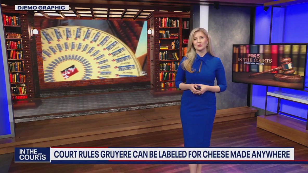 Gruyere can be labeled for cheese made anywhere